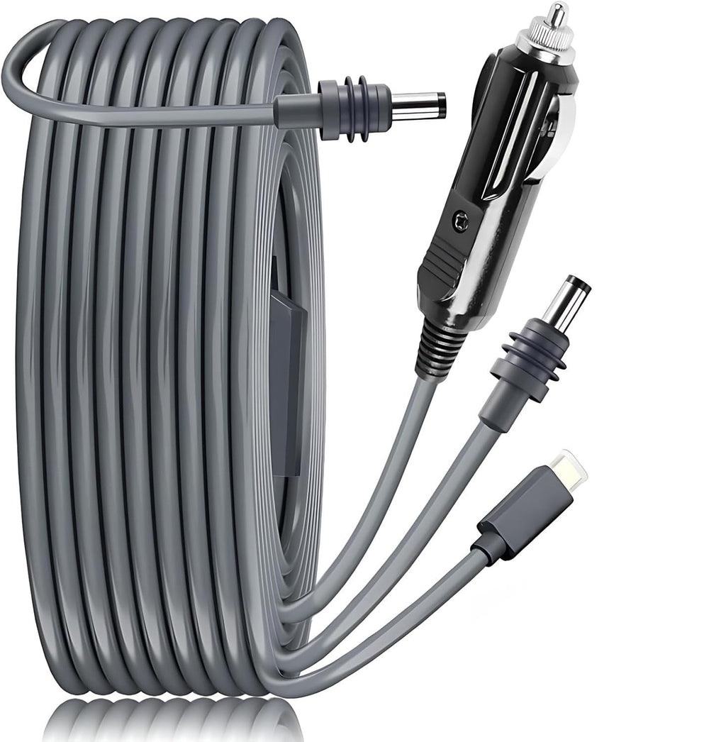 3-in-1 Car Charging Power Cable for Starlink Mini - Teskay