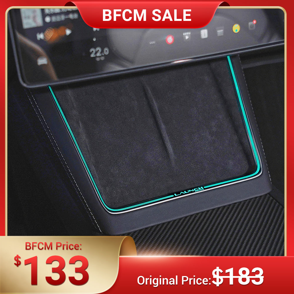 Laser-Carved Ambient Light for Model Y Juniper Wireless Charging Port