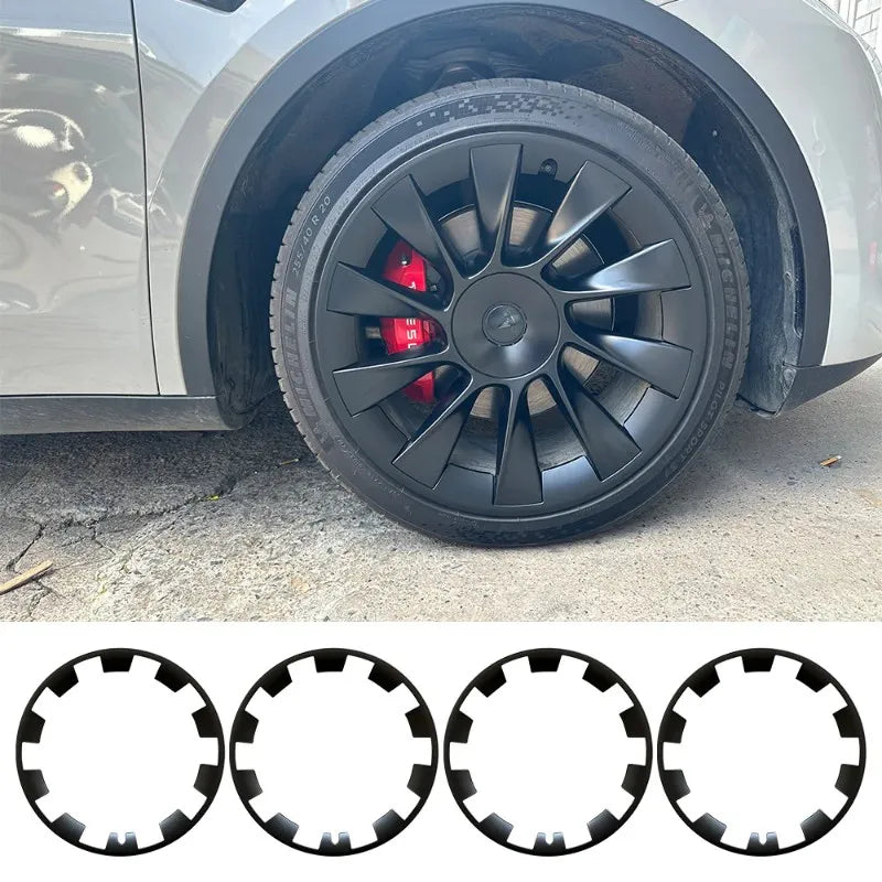 4PCS Tesla Model Y 20 Inch Rim Protectors – Full 360° Protection