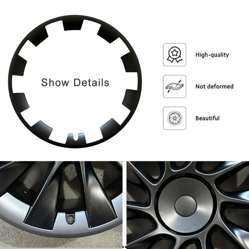 4PCS Tesla Model Y 20 Inch Rim Protectors – Full 360° Protection