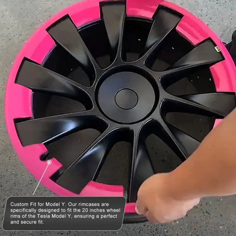 4PCS Tesla Model Y 20 Inch Rim Protectors – Full 360° Protection