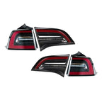 4 PIN Turn Brake Lamp & Inner Tail Light Replacement for Model 3/Y (21-24) Inner Tail Light & Turn Brake Lamp Pair