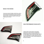 4 PIN Turn Brake Lamp & Inner Tail Light Replacement for Model 3/Y (21-24)