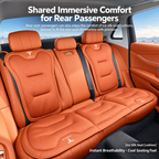 Tesla Model 3/Y/S/X/YL Cooling Ice Silk Seat Cushions – Breathable All-Season