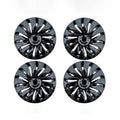 4 Pcs Wheel Covers for Tesla Model Y 19-Inch Wheels Bright Black 19 inch