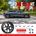 Forged Wheels for Tesla【Style 32(Set of 4)】 Matte Gunmetal