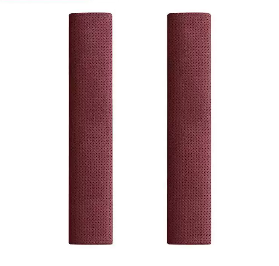 Alcantara-Style Suede Seat Belt Shoulder Pads – Breathable
