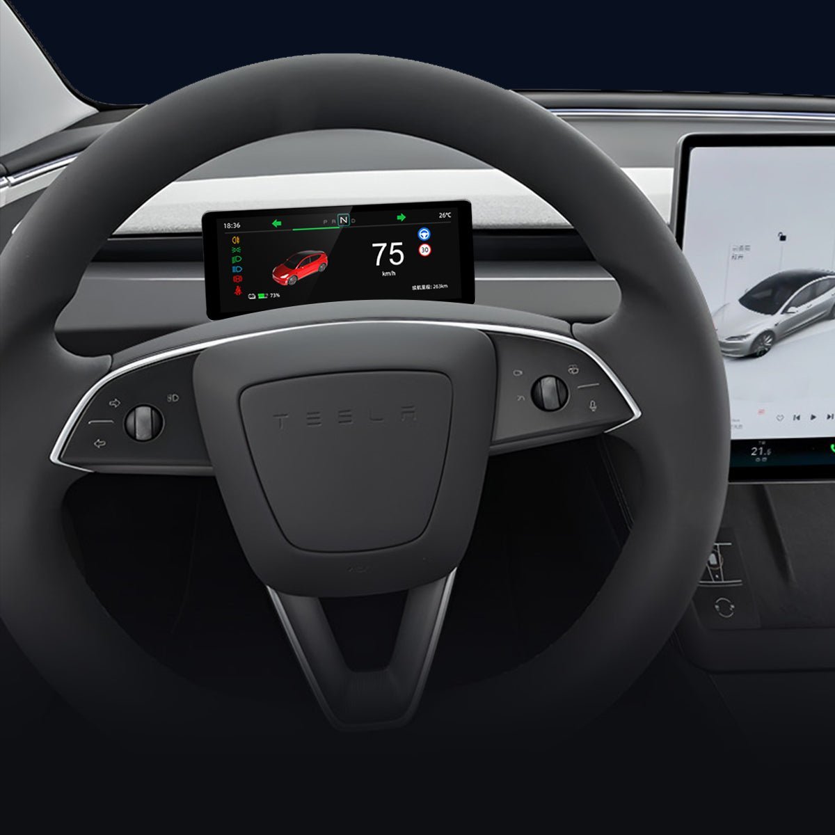 6.2'' Dashboard Screen Display for Tesla Model 3 / Model Y - Teskay