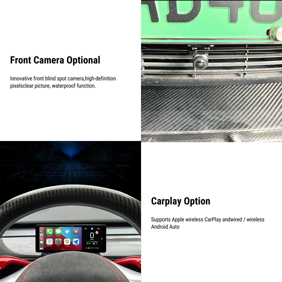 6.2'' Dashboard Screen Display for Tesla Model 3 / Model Y - Teskay