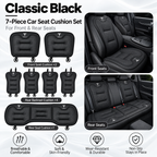Tesla Model 3/Y/S/X/YL Cooling Ice Silk Seat Cushions – Breathable All-Season