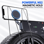 Magnetic Phone Mount for Tesla – 360° Adjustable Screen-Mounted Holder