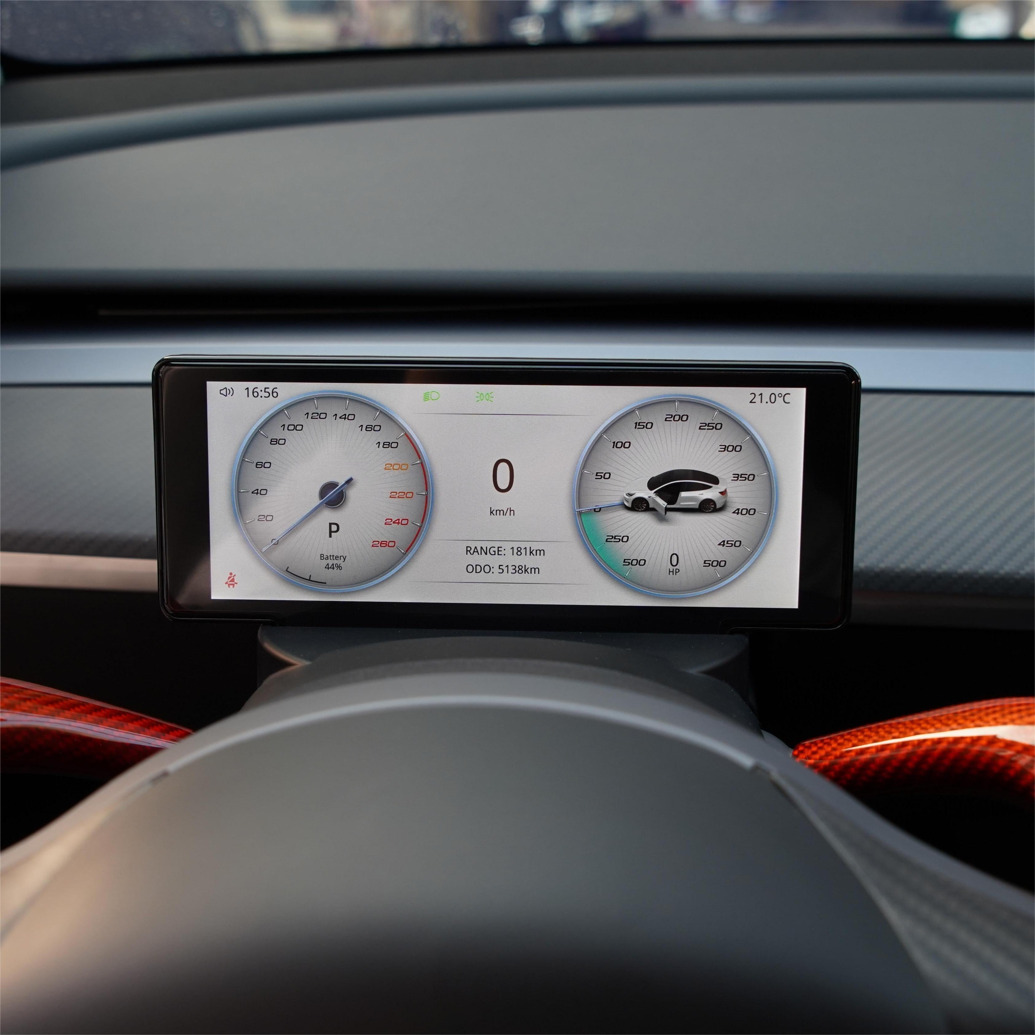 6.86'' Steering Instrument Cluster Display for Tesla Model 3 / Model Y - Teskay