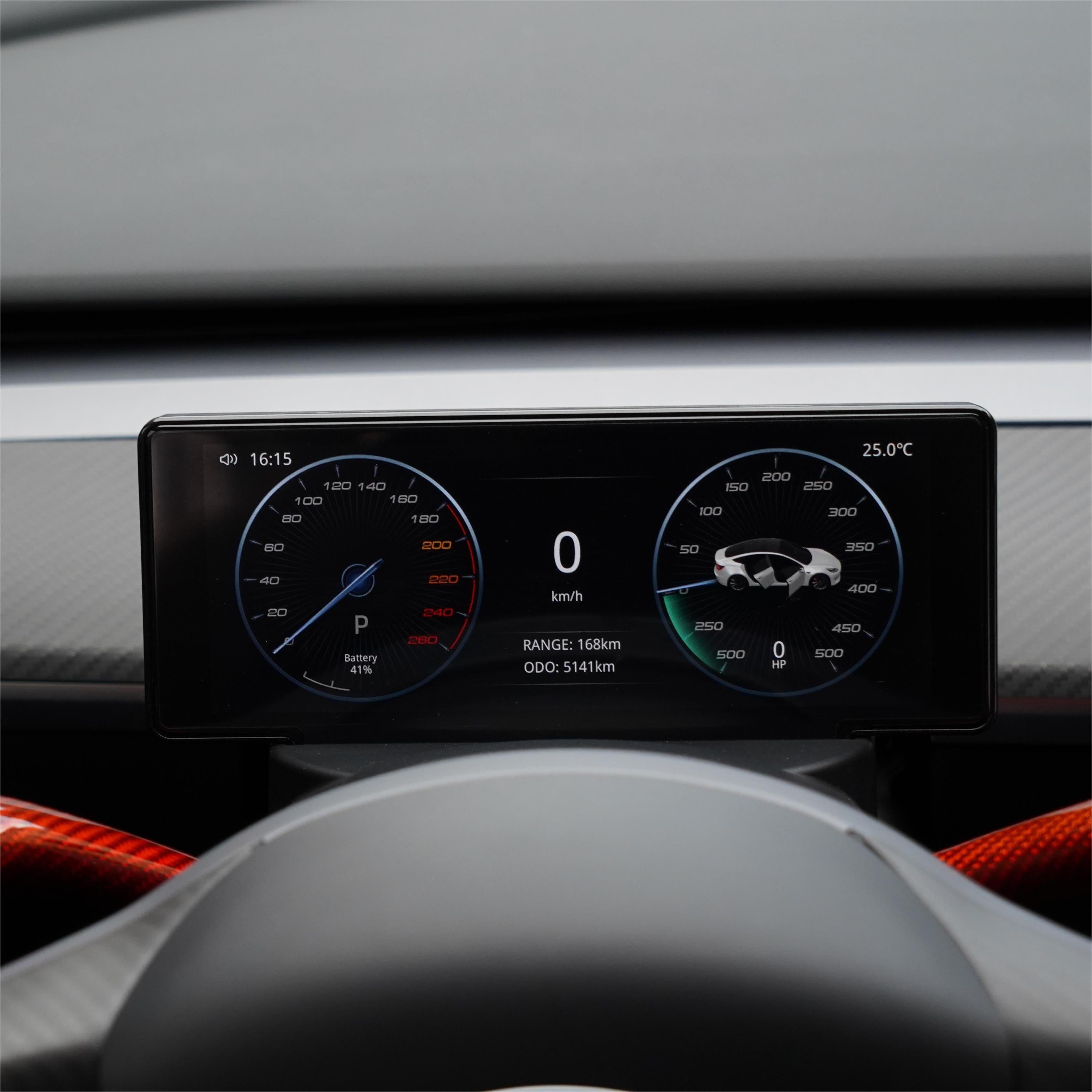 6.86'' Steering Instrument Cluster Display for Tesla Model 3 / Model Y - Teskay