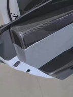 Real Dry Carbon Fiber Upper Door Trim for Model 3 Highland / Model Y Juniper - Teskay