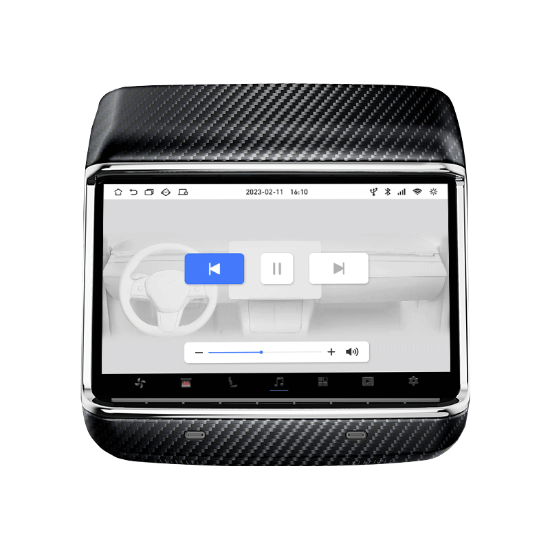 7.2 Inch Rear Android Entertainment Touch Screen Display for Tesla Model Y / 3 - Teskay