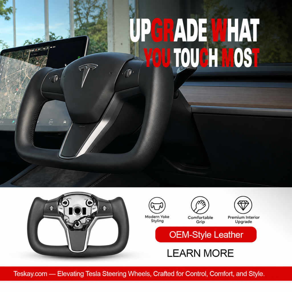Yoke Steering Wheel for Tesla Model 3 / Y No