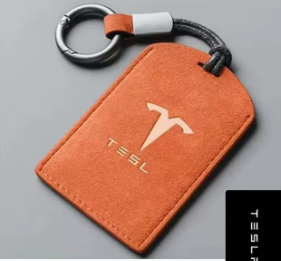 Tesla Key Card Holder for Model 3/Y – Premium Leather Protector Case