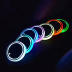 7 Colors LED Car Cup Holder for Tesla Model S/3/X/Y (2/4 Pcs)