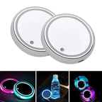7 Colors LED Car Cup Holder for Tesla Model S/3/X/Y (2/4 Pcs)