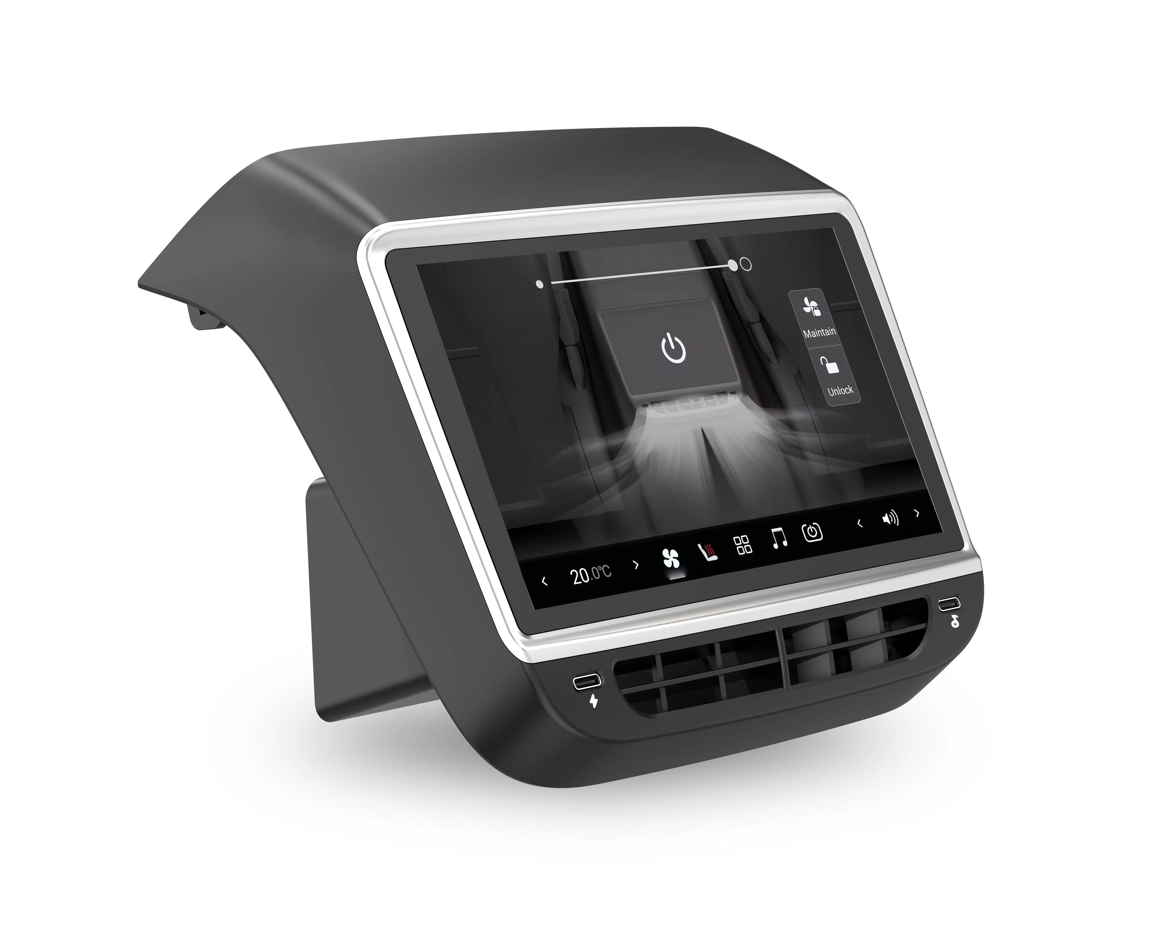 7 Inch Rear Entertainment & Climate Control Screen for Tesla Model Y / 3 - Teskay
