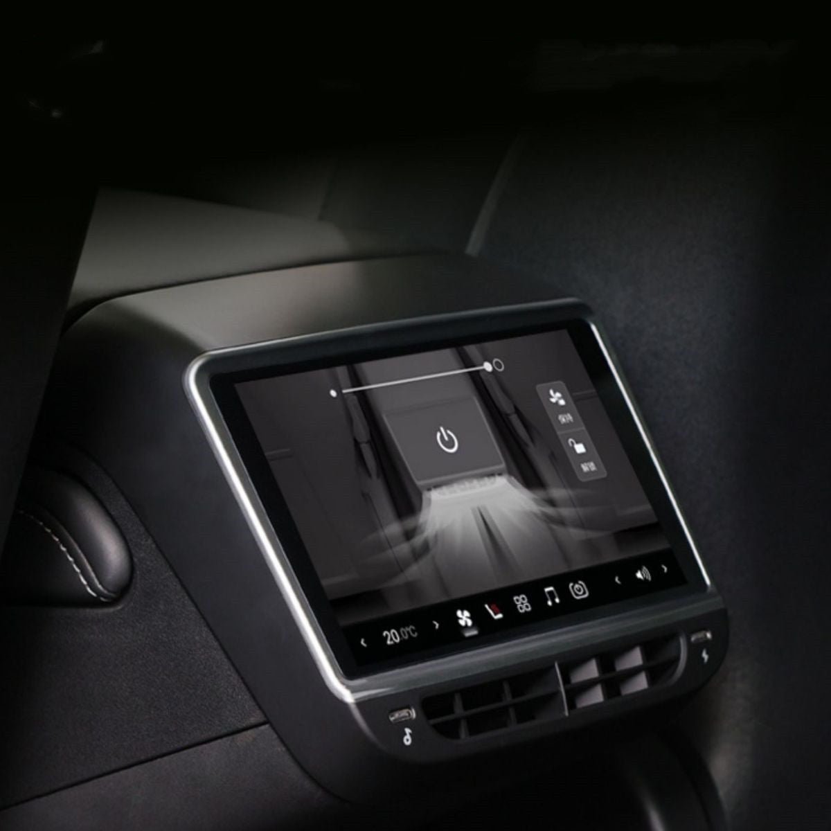 7 Inch Rear Entertainment & Climate Control Screen for Tesla Model Y / 3 - Teskay