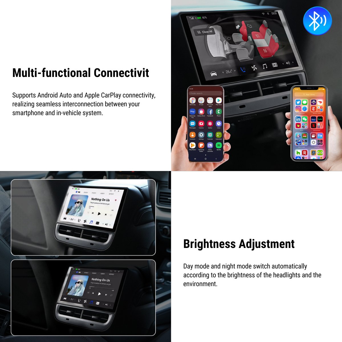 7‘’ Rear Entertainment System for Tesla Model Y / 3 - Teskay