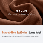 Winter Warm Flannel Seat Cushions & Backrest Covers for Tesla Model 3/Y/YL/S/X – Soft, Comfortable & Non-Slip