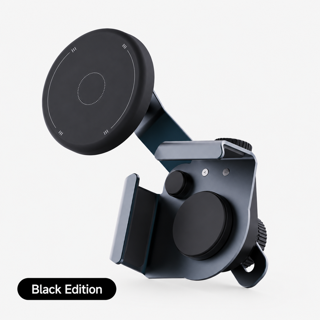 Magnetic Phone Mount for Tesla – 360° Adjustable Screen-Mounted Holder