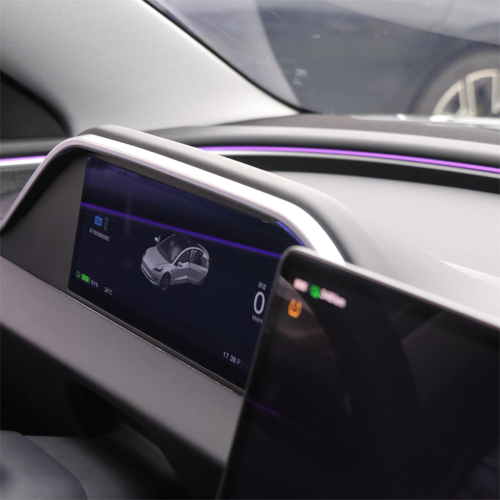8.9'' Integrated Dashboard Display with Ambient Lighting for Tesla Model 3 / Y - Teskay