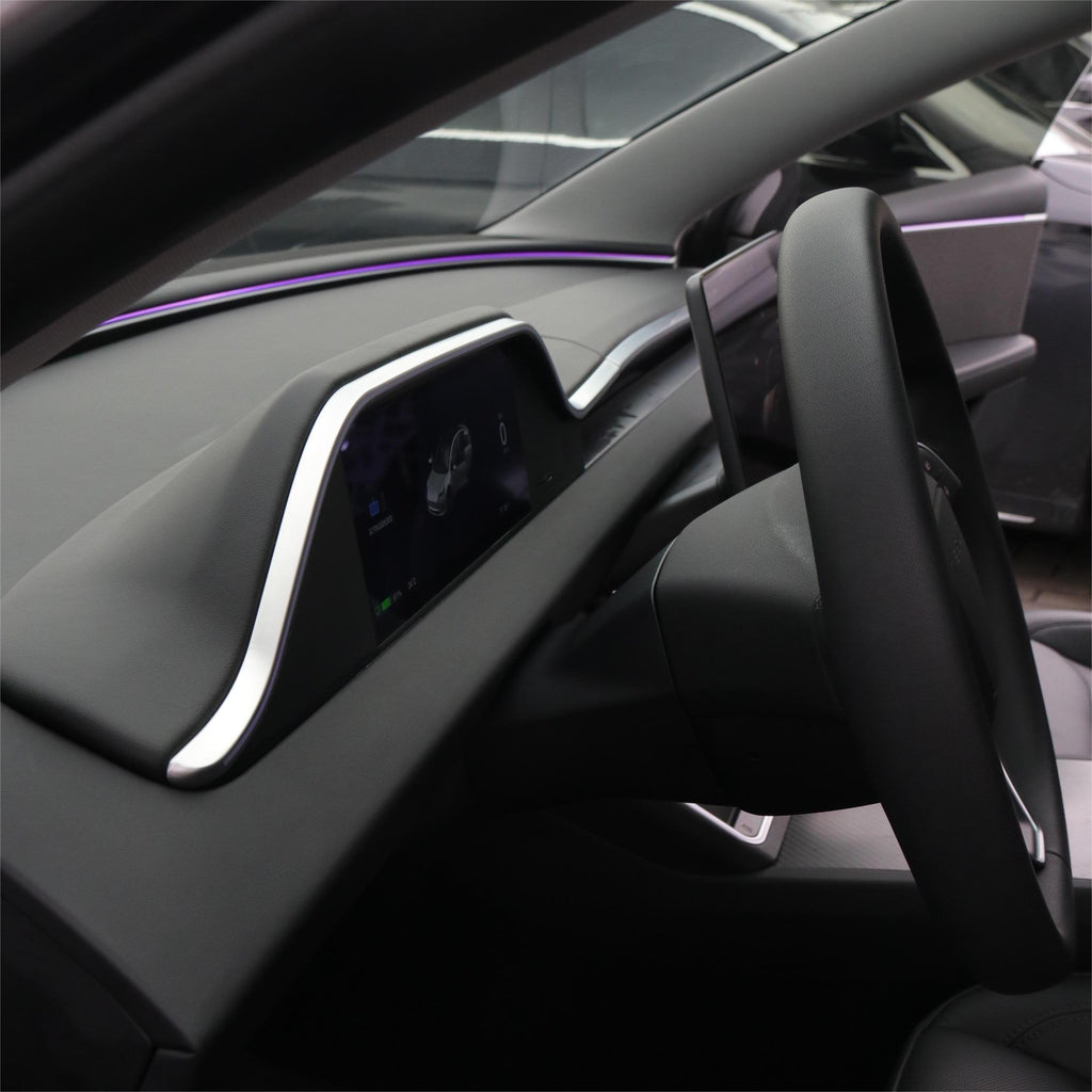 8.9'' Integrated Dashboard Display with Ambient Lighting for Tesla Model 3 / Y - Teskay