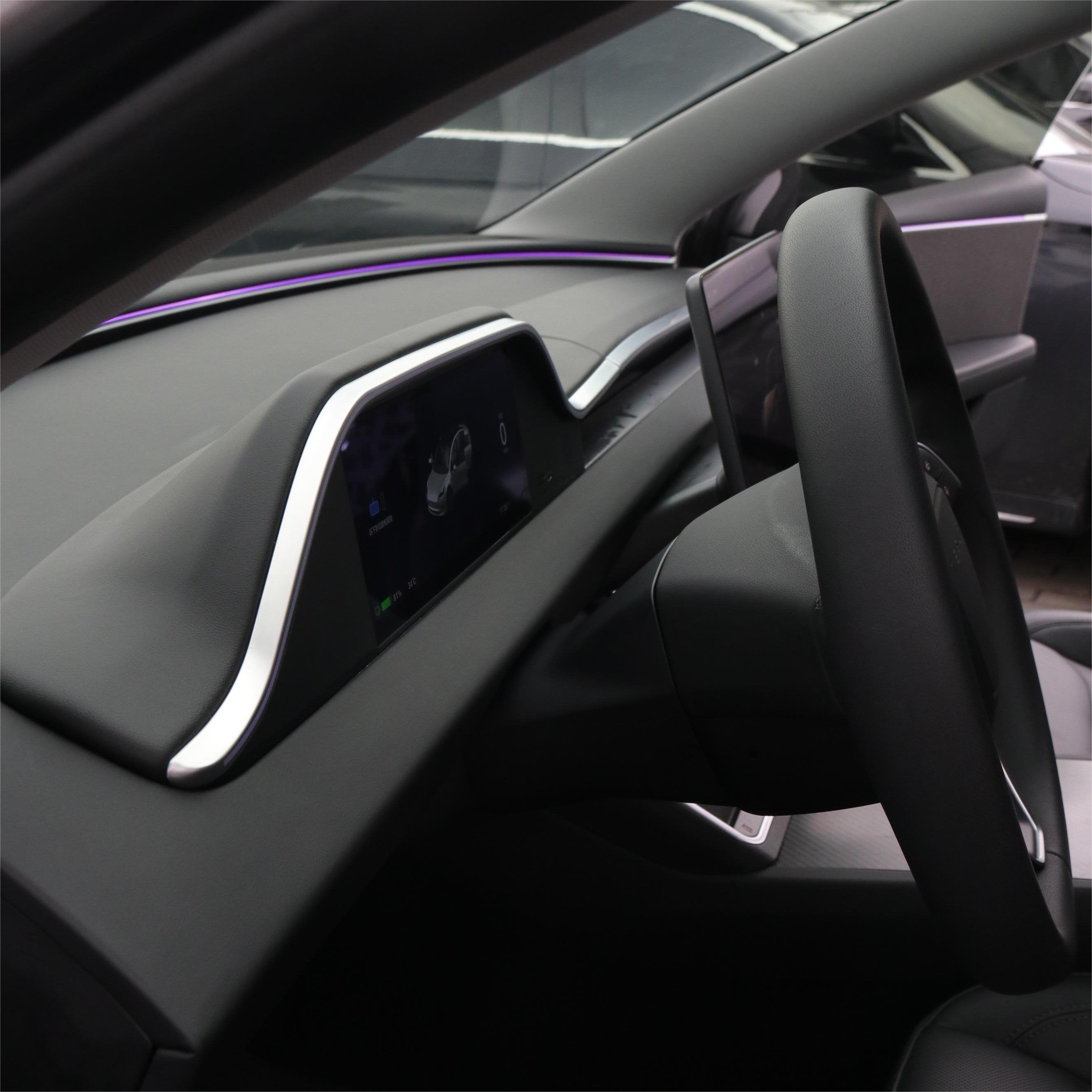8.9'' Integrated Dashboard Display with Ambient Lighting for Tesla Model 3 / Y - Teskay