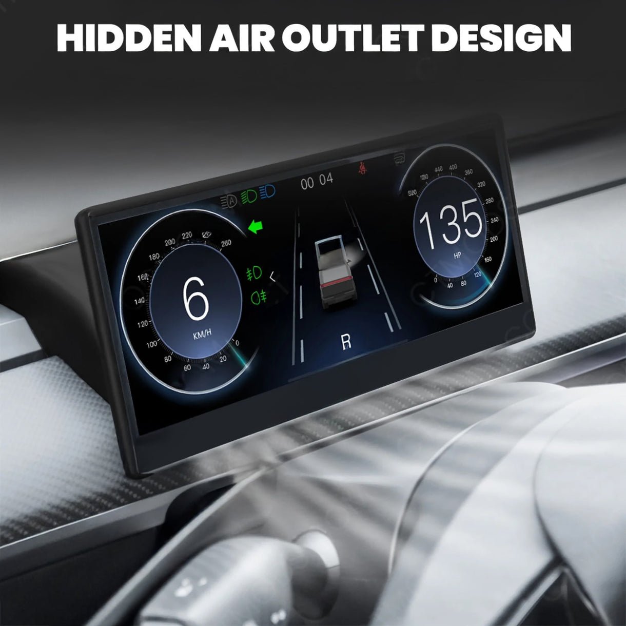 9 Inch Instrument Cluster Dashboard Display for Tesla Cybertruck - Teskay