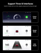 9 Inch Screen Dashboard Display With Carplay & Android Auto for Tesla Model 3 / Model Y - Teskay