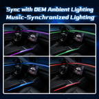 Tesla Center Console Ambient Light for Model 3 Highland, Model Y Juniper & YL