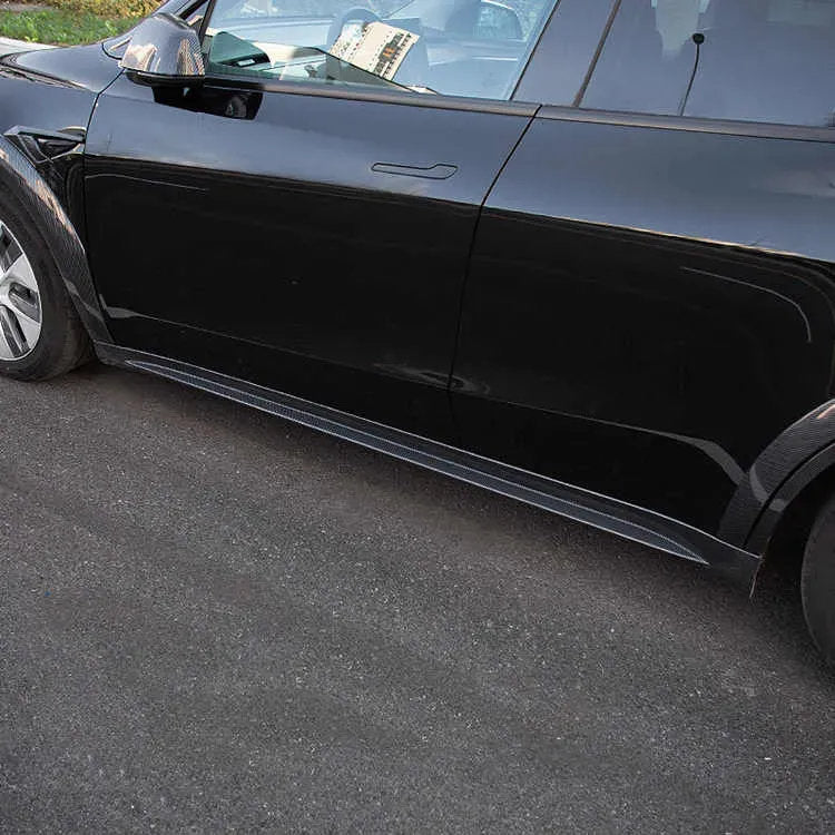 ABS Plastic Side Skirt for Tesla Model Y（2020-2023）