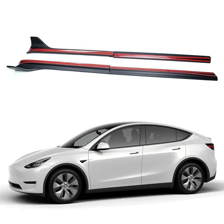 ABS Plastic Side Skirt for Tesla Model Y（2020-2023）