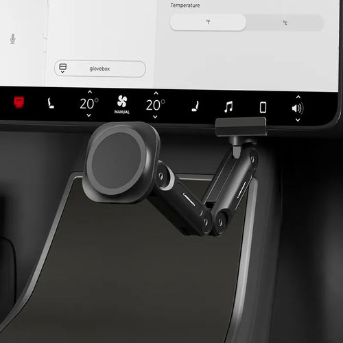 Adjustable Magnetic Wireless Car Charger Holder for Tesla Model 3（2017-2023.10）/ Y（2020-2024）