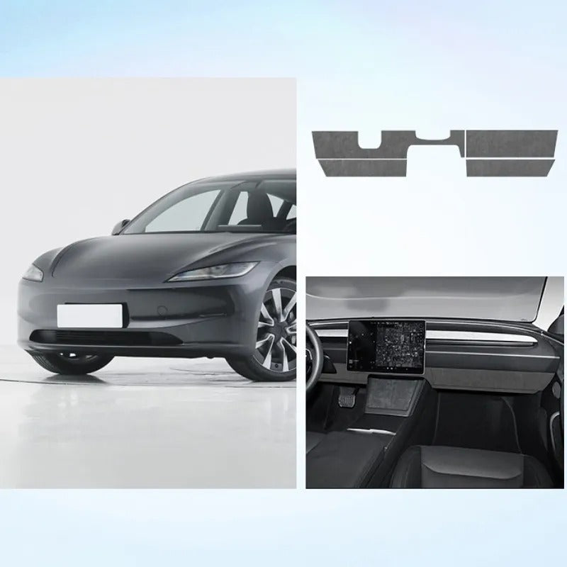 Alcantara Dash Cover for Tesla Model 3 Highland 2024+