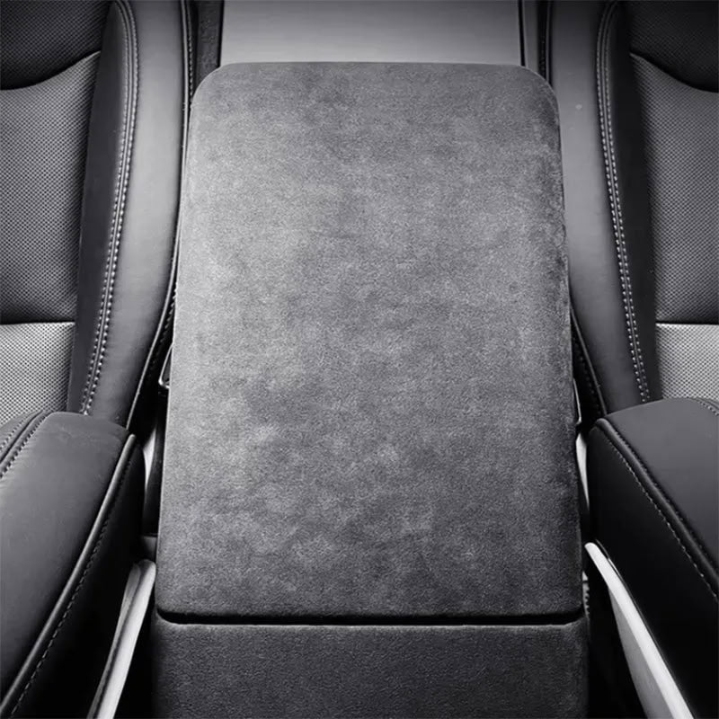 Alcantara Armrest Cover for Tesla Model 3 Highland/Model Y Juniper