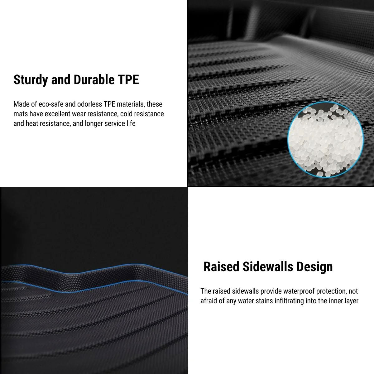All-Weather Floor Mats for Tesla Model X - teskay