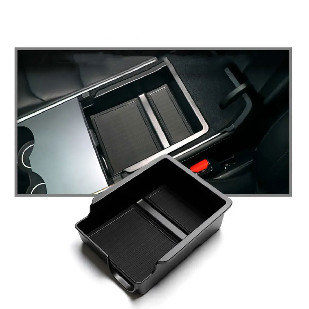 Armrest Box Storage Box For Tesla Model 3/Y（2021-2023）
