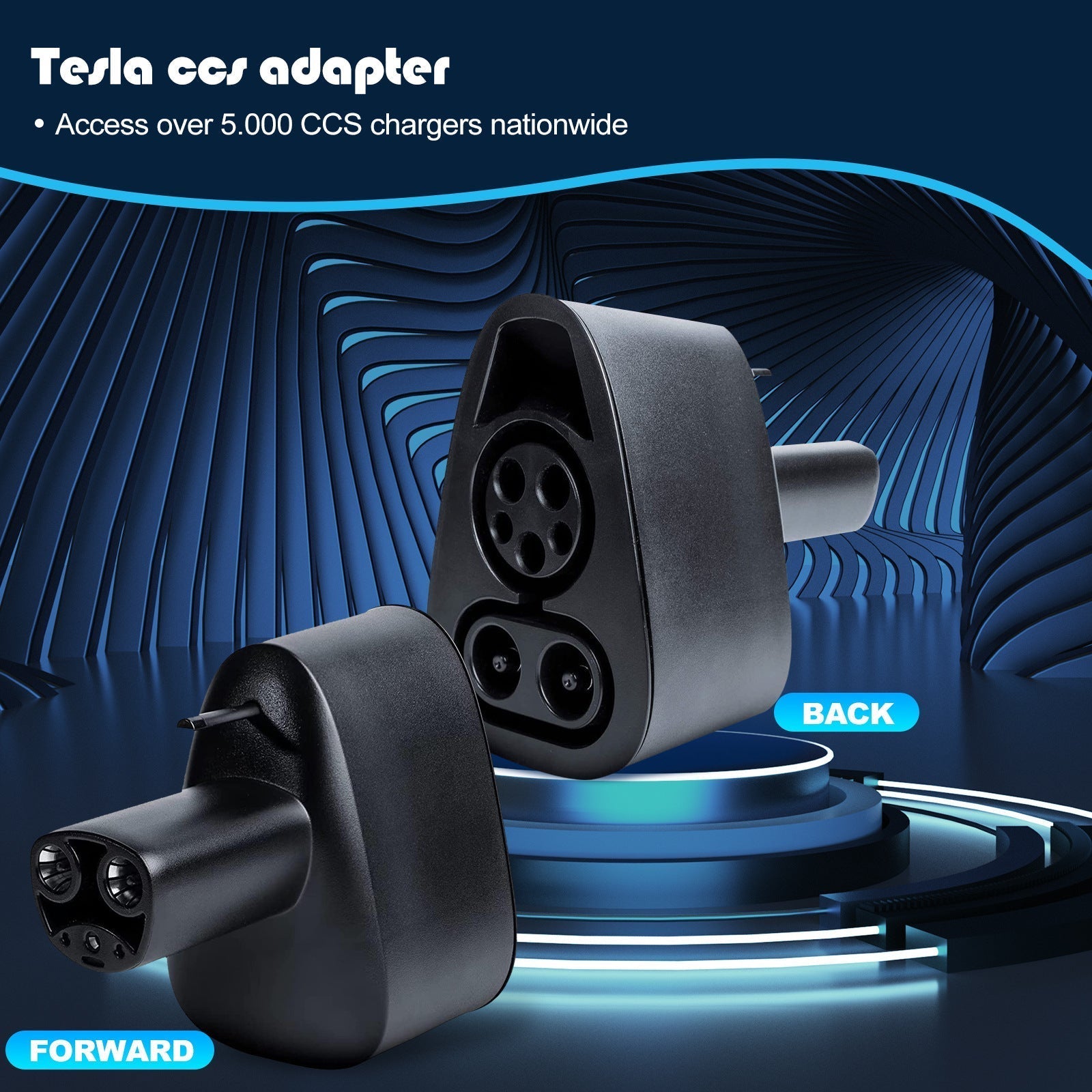 CCS1 Adapter for Tesla - Teskay