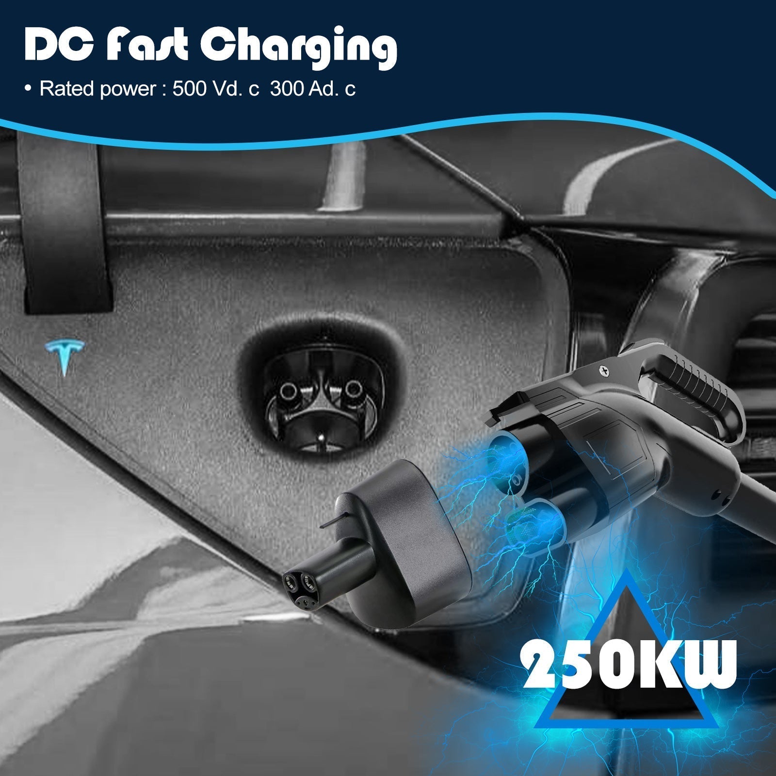 CCS1 Adapter for Tesla - Teskay