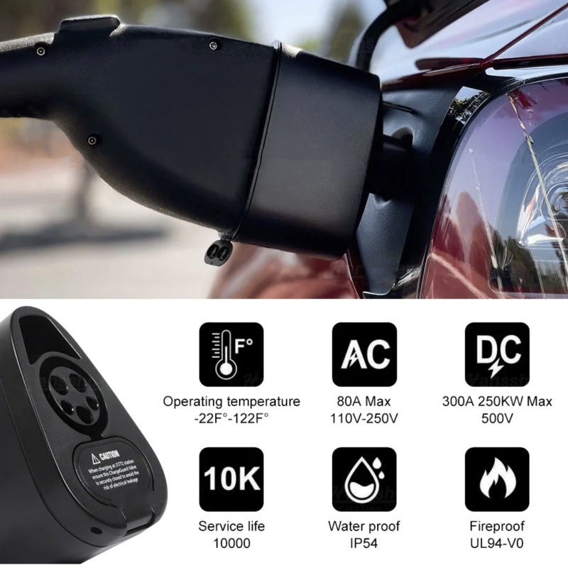 CCS1 & J1772 2-in-1 Charging Adapter for Tesla - Teskay
