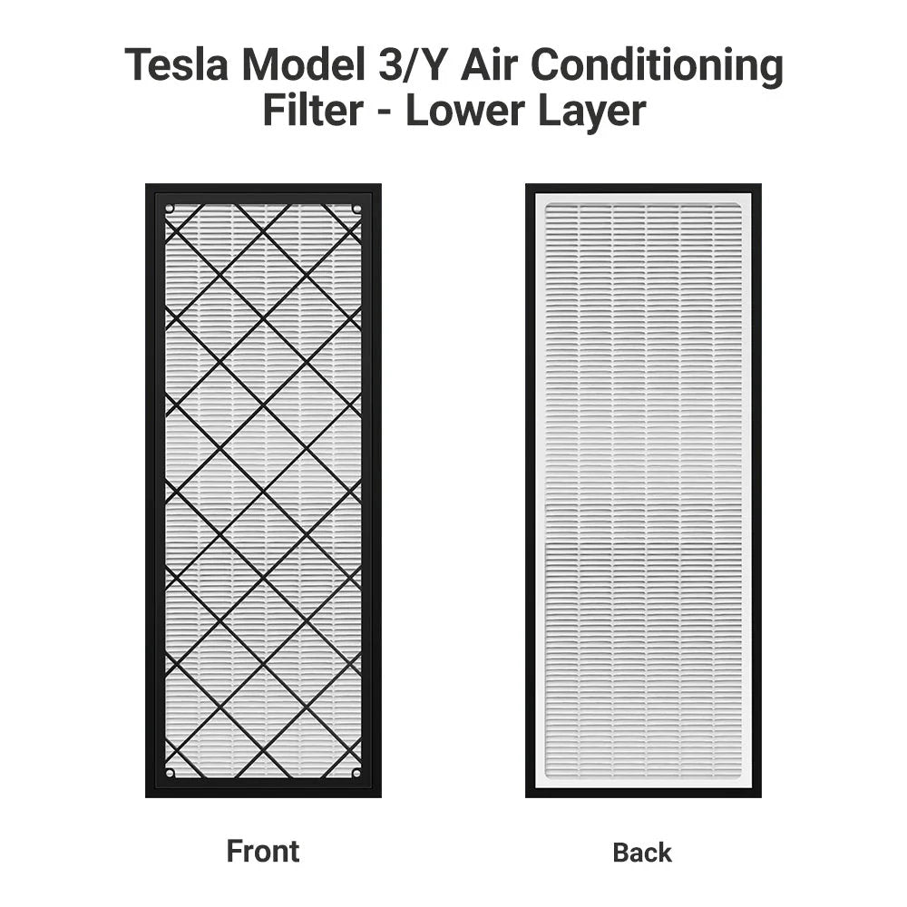 Cabin Air Filter Replacement for Tesla Model Y – HEPA Upper & Lower Set (4PCS)-8