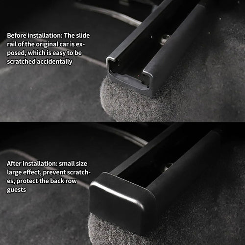 Car Slide Rails Anti-Kick Plugs Suitable for Tesla Model 3/Y