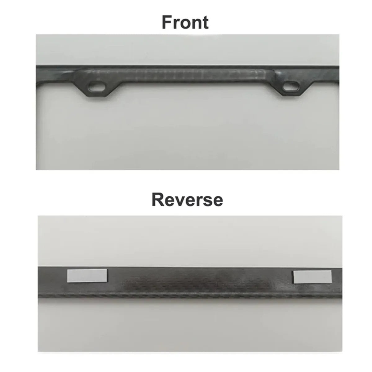 Carbon Fiber License Plate Frame for Tesla Model 3/Y（2017-2023）