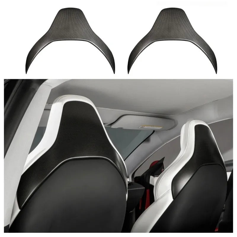 Carbon Fiber Seat Back Protectors for Tesla Model 3 Highland 2024+