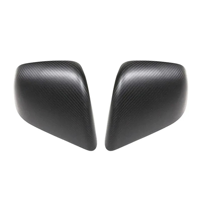 Carbon Fiber Side Mirror Covers (1 Pair) for Tesla Model 3 (2017-2023.10) / Model Y (2020-2024)