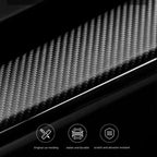 Carbon Fiber Dashboard Snap-On Patch for Tesla Model 3 Highland/Model Y Juniper